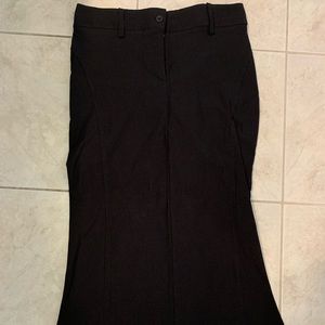 Black pencil skirt size 5
